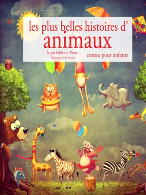 cover image of Les plus belles histoires d'animaux